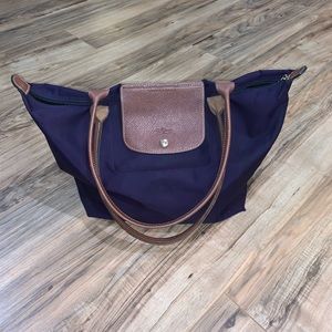 Longchamp Le Pliage Medium Nylon Tote - Purple